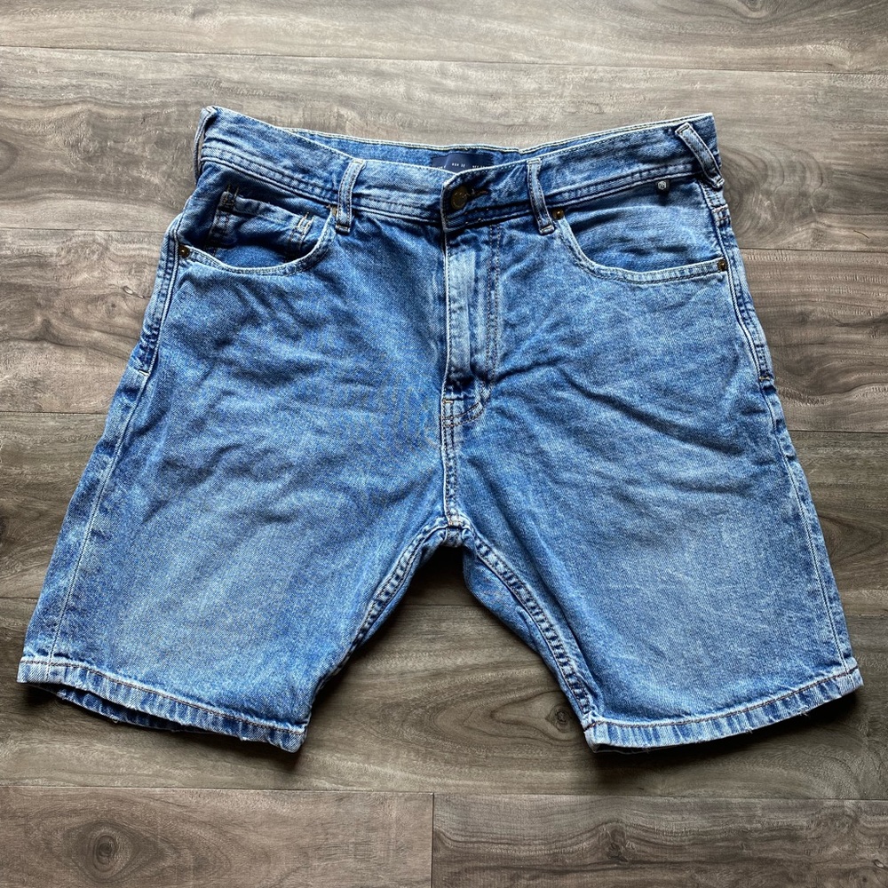 Zara man denim shorts